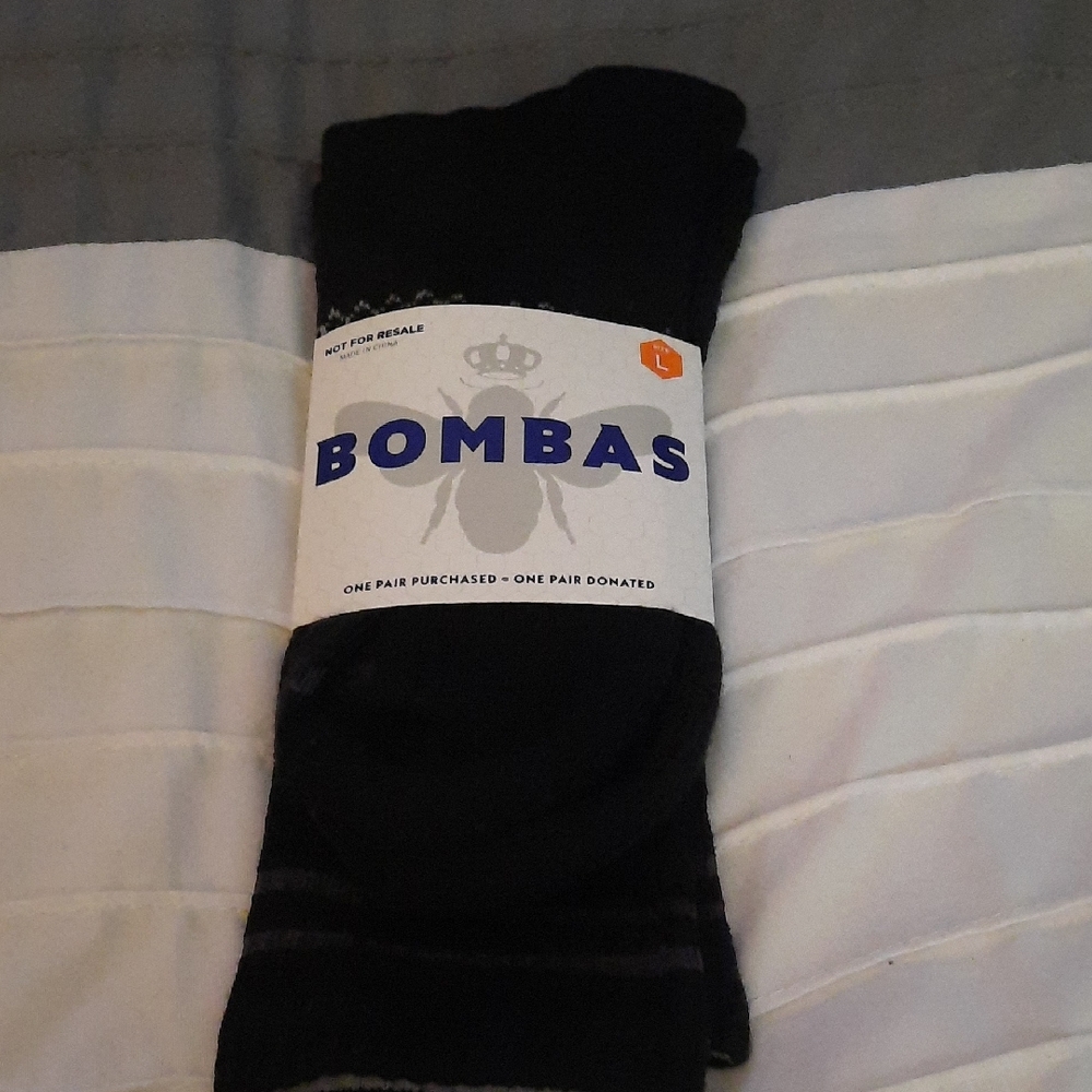 Bombas Black Men's Crew Socks